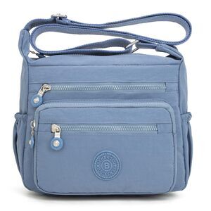 8526 Crossbody Purses Lightweight Shoulder Handbags Waterproof Nylon Travel